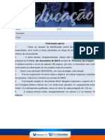 Formulário Padrão_portfólio - Educação