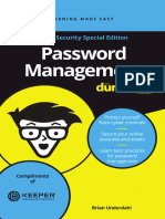 Password Management For Dummies Keeper Security Special Edition