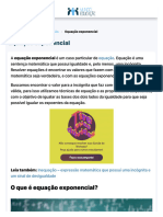 Equação Exponencial: o Que É e Como Resolver? - Mundo Educação