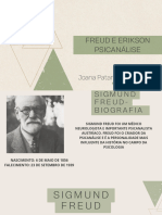 Freud e Erikson Psicanálise