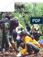 Contribucion de La Educacion A La Transicion A La Sostenibilidad