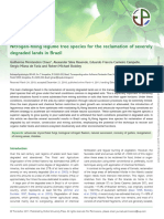 Nitrogen-Fixing Legume Tree Species For The Reclamation of Severely Degraded Lands in Brazil