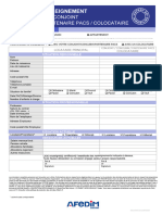 Fiche de Renseignements Locataire