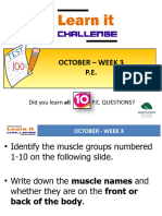 Y7, 8, 9 - Learn It Challenge - Nov Week 1 - Wed 1.11.23