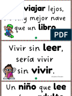 Carteles Frases Lectura