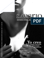 Saverio, Revista Cruel de Teatro #1, Mayo 2008