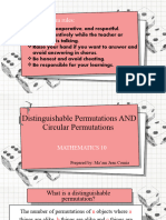 Math 10 Permutation - Dis-Cir - Combination