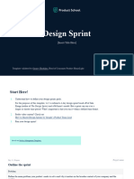 PM Template - Design Sprint
