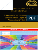 Taxation of The Digital Economy