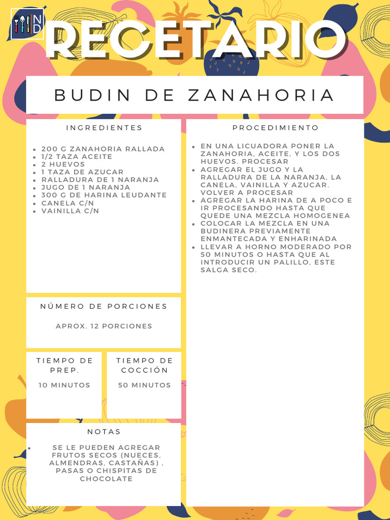 Recetario 1 Descargar Gratis Pdf Galleta Cocinando