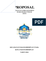 Proposal Lomba Ramadhan Wek Iii