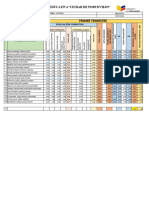 Cuadro de Notas Historia 1ro BT 23 - 24