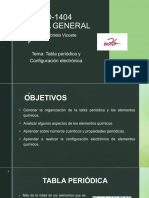 Clase 4. Tabla Periódica y Configuración Electrónica