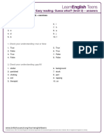 Guess What Level 3 - Answers