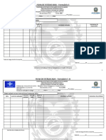 Formularios 3 e 5 Fichas de Estágio 2º Ano Ens. Fund. Ed. Infantil e Ed. Especial