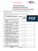 Lista de Cote 6