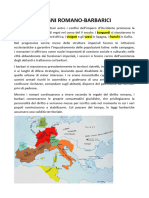 3 - I REGNI ROMANO BARBARICI