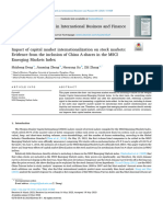 2.3 Impact of Capital Market Internationalization On Stock Markets Evidence From The Inclusion of China A-Shares in The MSCI Emerging Markets