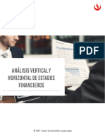 Análisis Vertical y Horizontal de Estados Financieros: © UPC. Todos Los Derechos Reservados