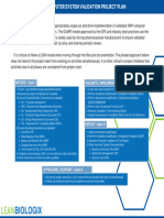GXP CSV Project Plan Example PDF
