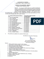 Promotion Order MHS Grade III To II - 26-12-23 Manipur