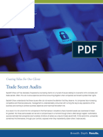 Trade Secrets Audit Brochure