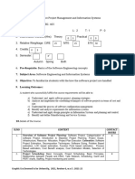 TBC 403 Software Project Management and Information Systems