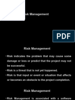 Risk Management: Sub: Bca-401 Unit 11