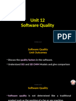 Unit 12 Software Quality: © All Rights Reserved
