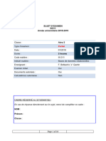 Partiel In311 Corrige 2018-2019