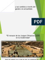 Deportes Olimpicos y Sus Cambios PDF