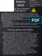 Boletin Que Es y Clases de Riesgo Electrico