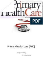 Primary Health Care (PHC)