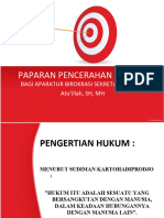 Paparan Pencerahan Hukum