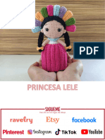 73 - Princesa - Lele - Patron - Espanol Lele