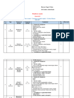 Planificare Comunicare in Limba Engleza Cls II