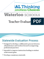 Teacher Eval Overview