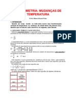 CALORIMETRIA