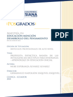 Propuesta Inicial Basada en Inteligencias Múltiples