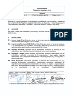 SGIpe001 Procedimientos de Requisitis Legales