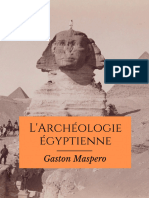 L'Archeologie Egyptienne - Gaston Maspero