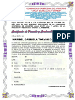 Modelo de Certificado