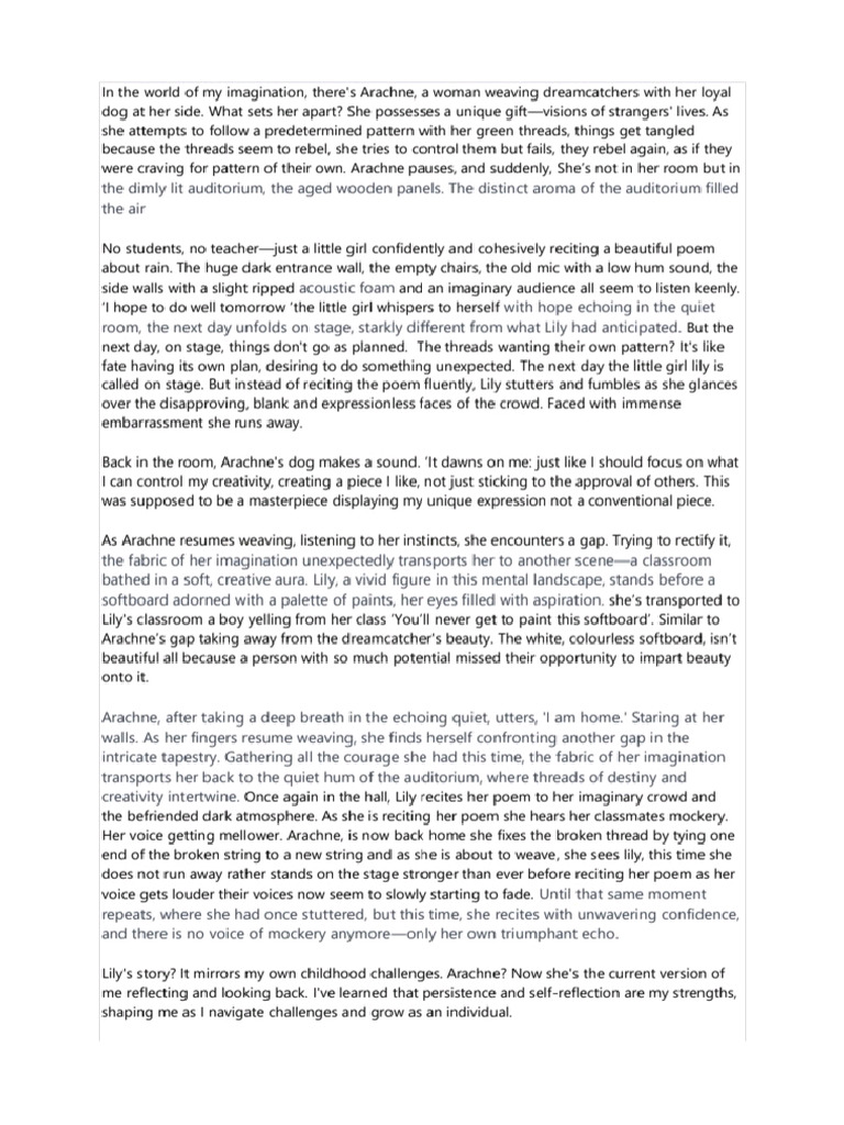 Personal Statement Draft | PDF