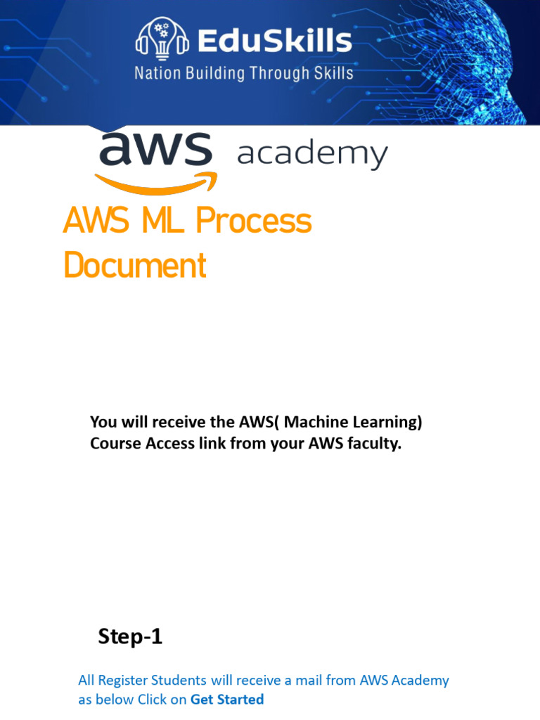AWS Reg Process Doc (MLF) Updated | PDF