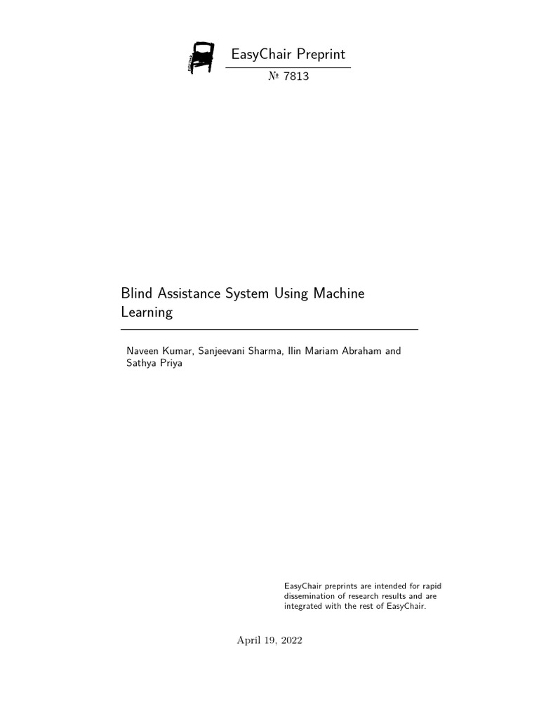 Assistive Technology For Visual Impairment | PDF | Visual Impairment