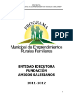 Programa Emprendimientos Rurales Familiares 2012definitivo