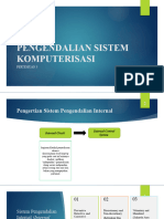 Pertemuan 3 - Pengendalian Sistem Komputerisasi