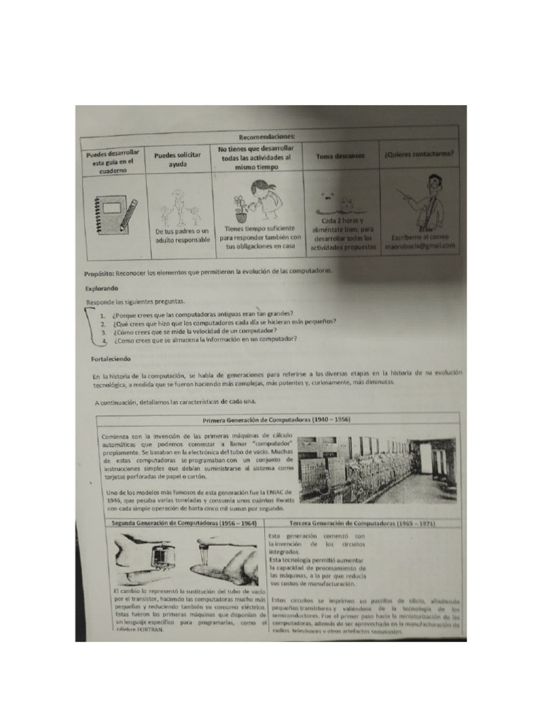 Historia Del Computador | PDF