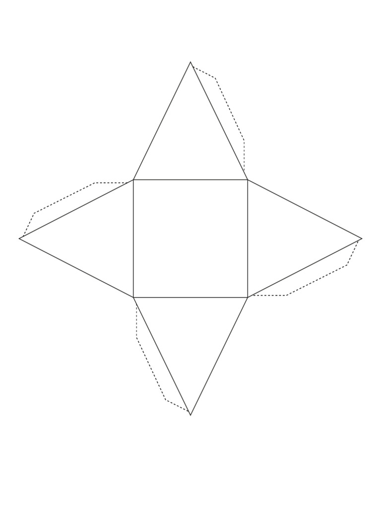 White 3D Shapes Nets | PDF