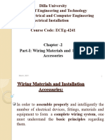 Chapter-2 Part-I Wiring Materials and Accessories - 094901